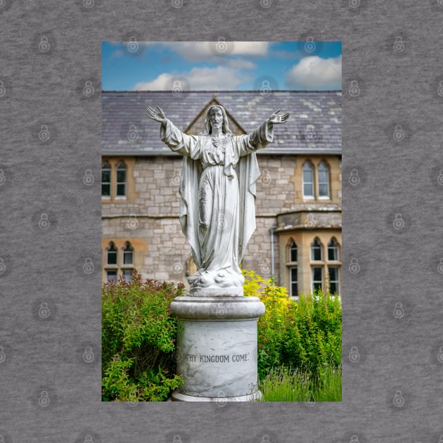 Statue of Christ by Adrian Evans Photography